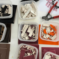 Mosaïcs course at Amsterdam House of Arts & Crafts