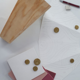preparing the mosaics design